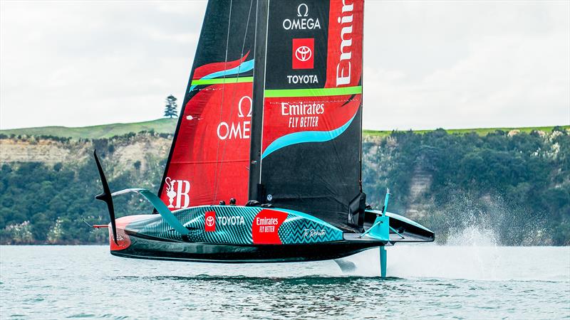 AC75 - Emirates Team New Zealand  -  Day 5 - March 28, 2023 -  Auckland NZ - photo © Adam Mustill / America's Cup