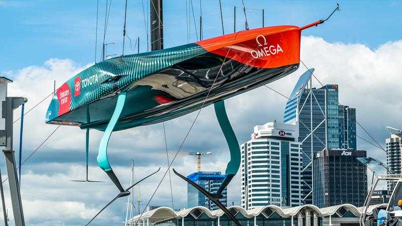 AC75 - Emirates Team New Zealand  -  Day 4 - March 25, 2023 -  Auckland NZ - photo © Adam Mustill / America's Cup