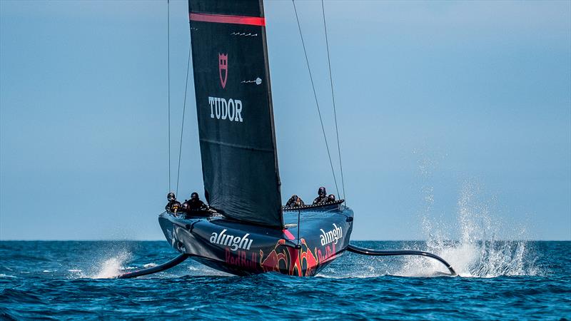 Alinghi Red Bull Racing - AC75  - Day 57 - April 26, 2023 - Barcelona photo copyright Alex Carabi / America's Cup taken at Société Nautique de Genève and featuring the AC75 class