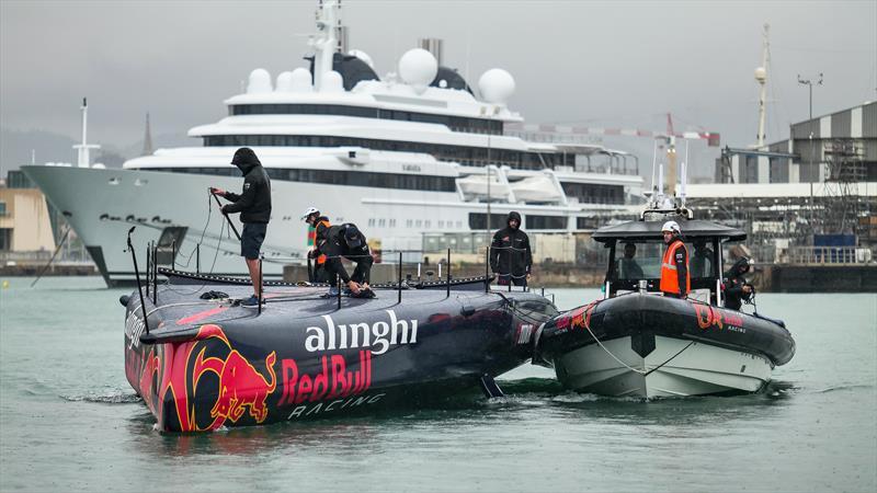  Alinghi Red Bull Racing - AC75  - Day 64 - May 25, 2023 - Barcelona photo copyright Alex Carabi / America's Cup taken at Société Nautique de Genève and featuring the AC75 class
