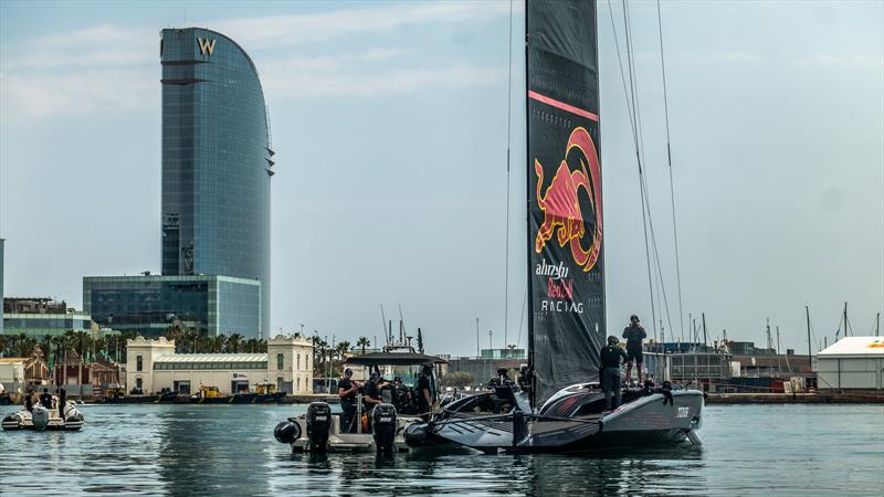  Alinghi Red Bull Racing - AC75  - Day 66 - June 1, 2023 - Barcelona - photo © Alex Carabi / America's Cup