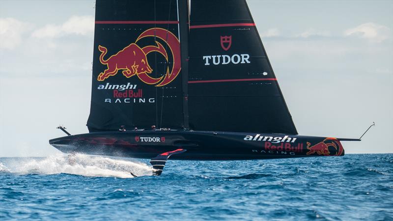 Alinghi Red Bull Racing - AC75 - Day 75 - July 13, 2023 - Barcelona photo copyright Alex Carabi / America's Cup taken at Société Nautique de Genève and featuring the AC75 class