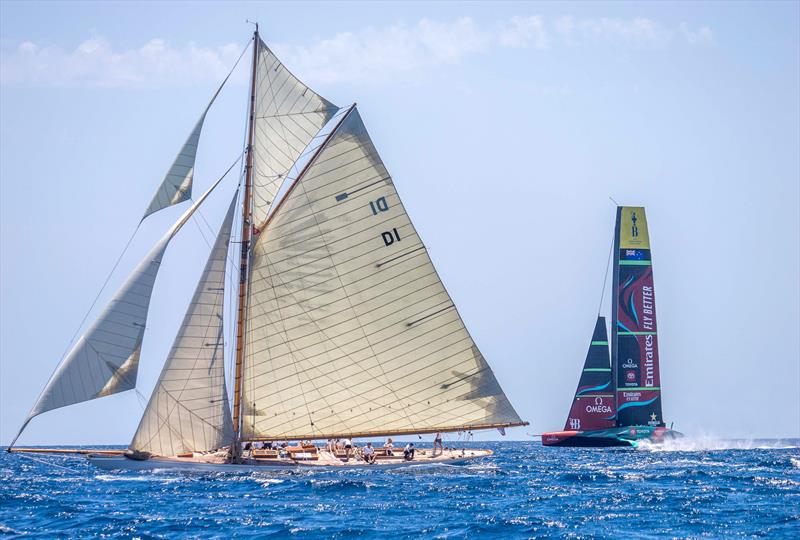 Emirates Team New Zealand - AC75  - Day 21 - July 15, 2023 - Barcelona - photo © Hamish Hooper / Emirates Team New Zealand