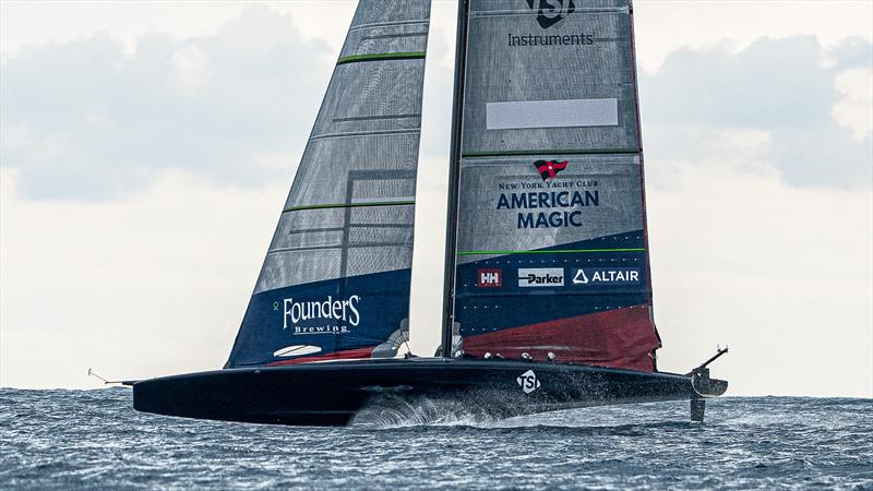 American Magic, Day 47 AC75 (B2), November 9, 2023 Barcelona - photo © Ugo Fonolla / America's Cup