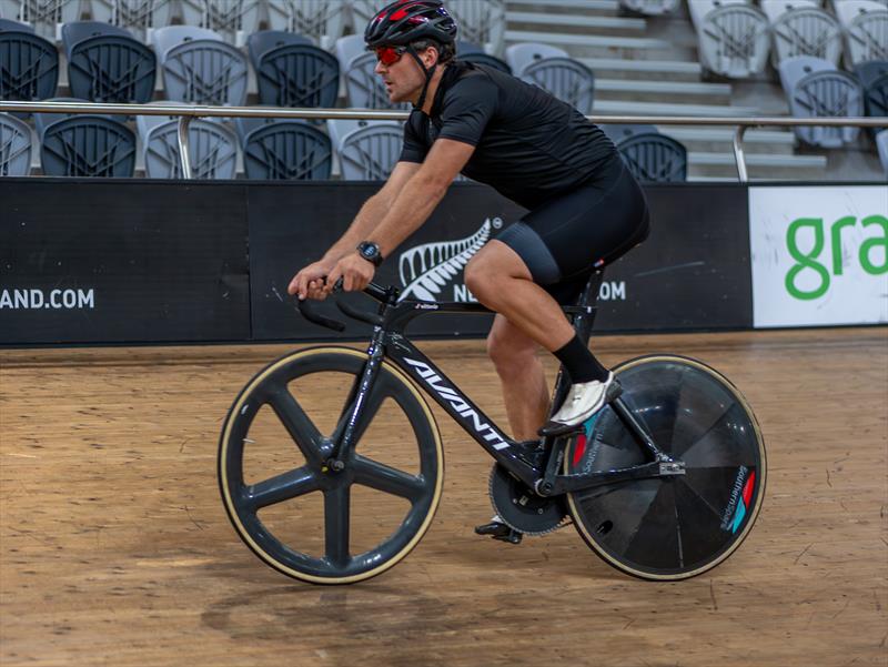 Emirates Team NZ - AC75 - Velodrome Training - March 4, 2024 - photo © Emirates Team New Zealand