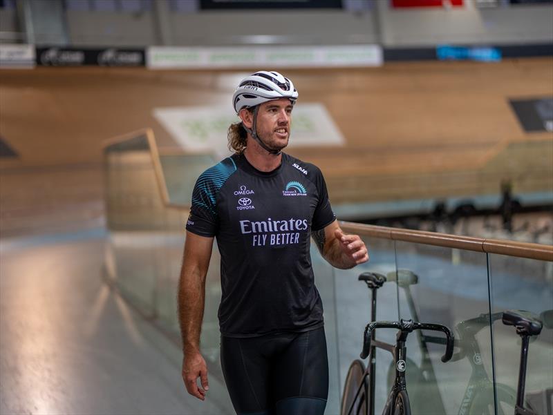 Emirates Team NZ - AC75 - Velodrome Training - March 4, 2024 - photo © Emirates Team New Zealand