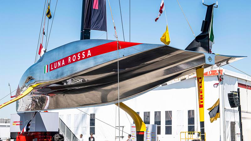 Luna Rossa Prada Pirelli - AC75 - Cagliari, Sardinia - April 13, 2024 - photo © AC37 Joint Recon Team