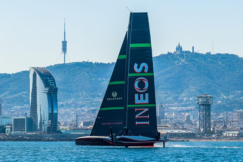 INEOS Britannia - AC75 - Day 10 - May 11, 2024 - Barcelona - photo © Job Vermeulen / America's Cup