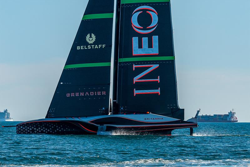 INEOS Britannia - AC75 - Day 10 - May 11, 2024 - Barcelona - photo © Job Vermeulen / America's Cup