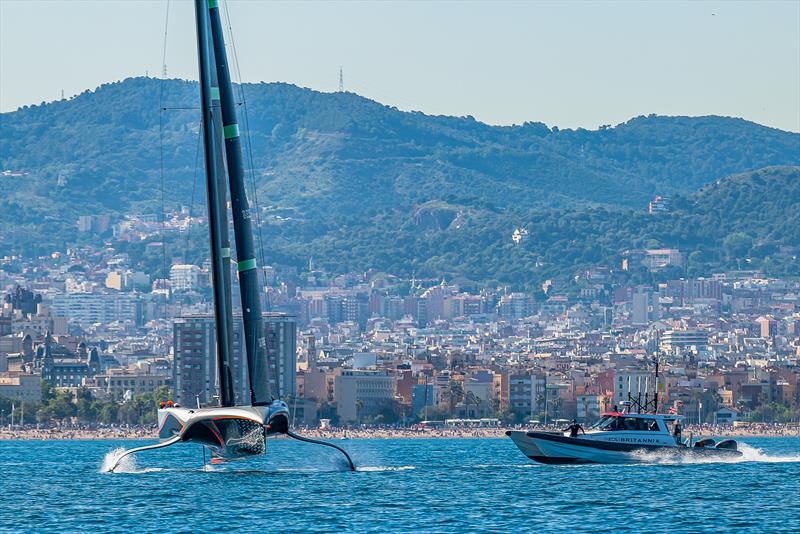 INEOS Britannia - AC75 - Day 10 - May 11, 2024 - Barcelona - photo © Job Vermeulen / America's Cup