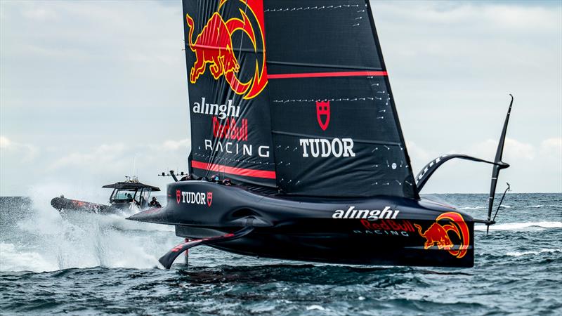 Alinghi Red Bull Racing - AC75 - Day 17 - May 15, 2024 - Barcelona photo copyright Paul Todd/America's Cup taken at Société Nautique de Genève and featuring the AC75 class