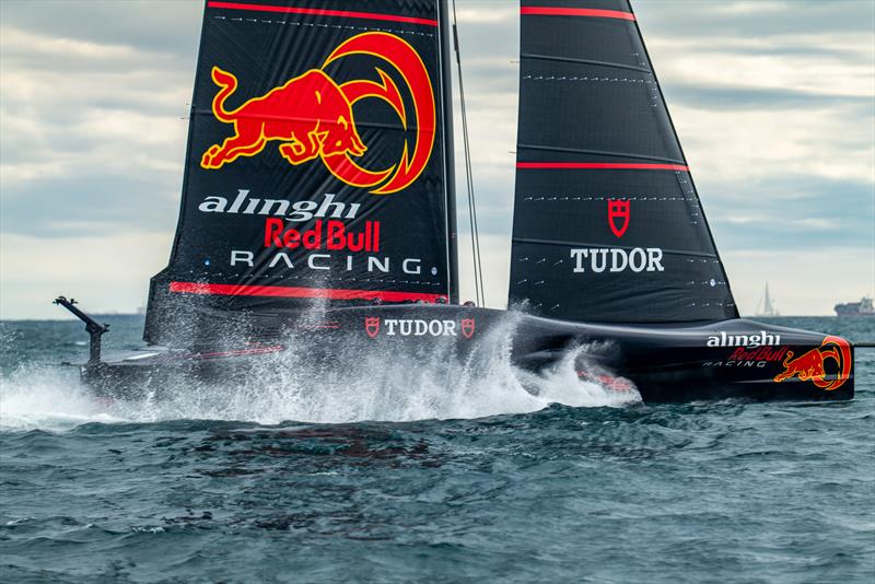 Alinghi Red Bull Racing - AC75 - Day 17 - May 15, 2024 - Barcelona photo copyright Paul Todd/America's Cup taken at Société Nautique de Genève and featuring the AC75 class