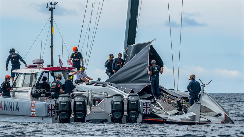 INEOS Britannia - AC75 - Day 12 - May 16, 2024 - Barcelona - photo © Job Vermeulen / America's Cup