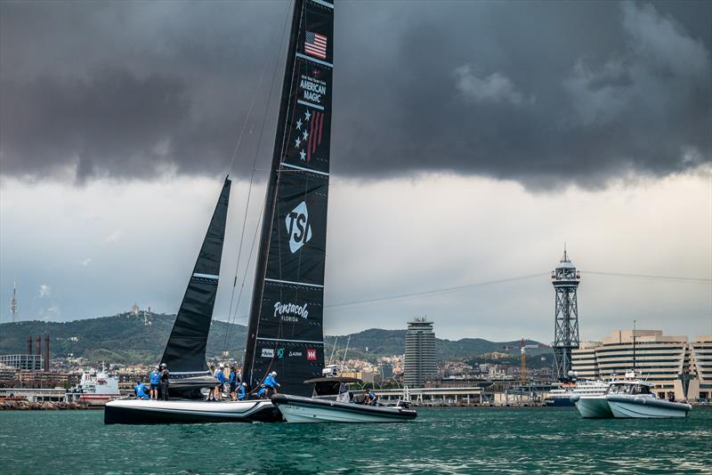 American Magic - AC75 - Day 6 - May 16, 2024 - Barcelona - photo © Alex Carabi / America's Cup