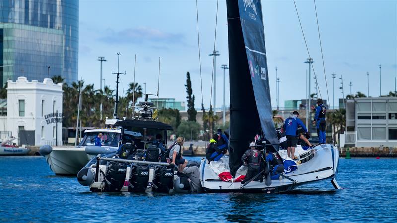 American Magic - AC75 - Day 6 - May 16, 2024 - Barcelona - photo © Alex Carabi / America's Cup