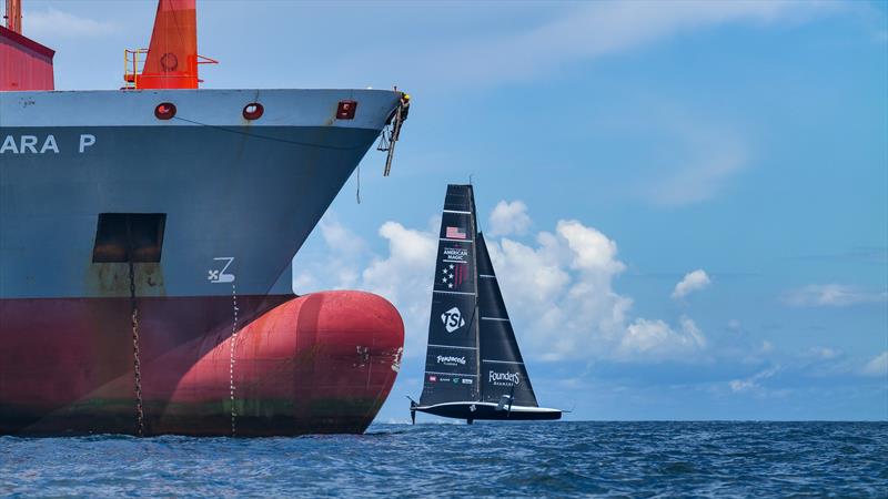 American Magic - AC75 - Day 6 - May 16, 2024 - Barcelona - photo © Alex Carabi / America's Cup