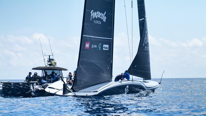 American Magic - AC75 - Day 6 - May 16, 2024 - Barcelona - photo © Alex Carabi / America's Cup