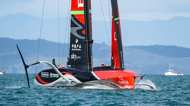 Race 8 - 2021 America's Cup - March 15, 2021 - Auckland photo copyright Richard Gladwell - Sail-World.com/nz taken at Royal New Zealand Yacht Squadron and featuring the AC75 class