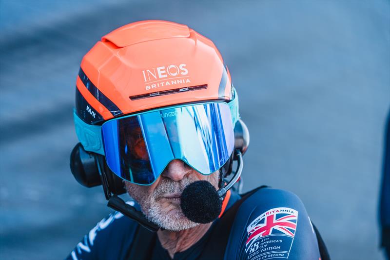 Sir Jim Ratcliffe sailing aboard Britannia in Barcelona - photo © INEOS Britannia