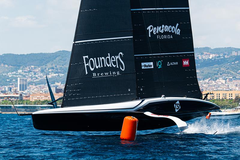 American Magic - AC75 - Day 17 - June 4, 2024 - Barcelona - photo © Ugo Fonolla / America's Cup