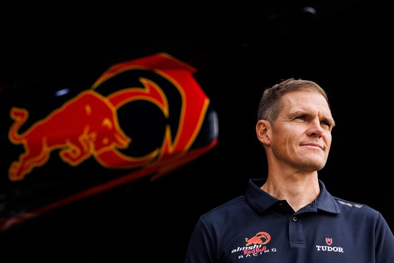 Pietro Sibello of Alinghi Red Bull Racing poses for a portrait in Barcelona on November 17, 2022 - photo © Samo Vidic/Alinghi Red Bull Racing