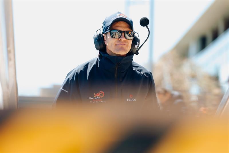 Portrait of Pietro Sibello during Alinghi Red Bull Racing AC75 BoatOne first sailing in Barcelona on April 19, . (Portrait of Pietro Sibello during Alinghi Red Bull Racing AC75 BoatOne first sailing in Barcelona on April 19, - photo © Oriol Castello
