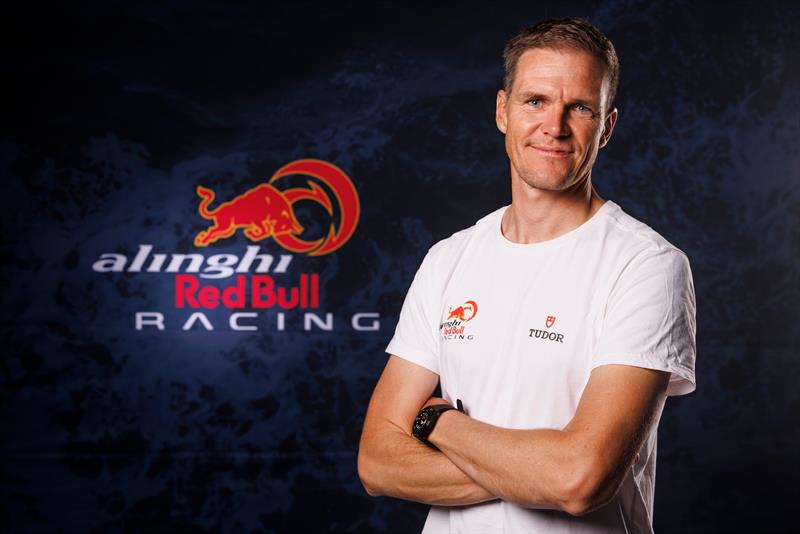 Pietro Sibello of Alinghi Red Bull Racing poses for a portrait in Barcelona, Spain on October 12, 2022 - photo © Samo Vidic/Alinghi Red Bull Racing