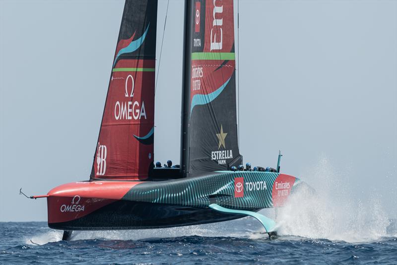 Emirates Team New Zealand - AC75  - Barcelona - July 2024 - photo © Job Vermeulen / America's Cup