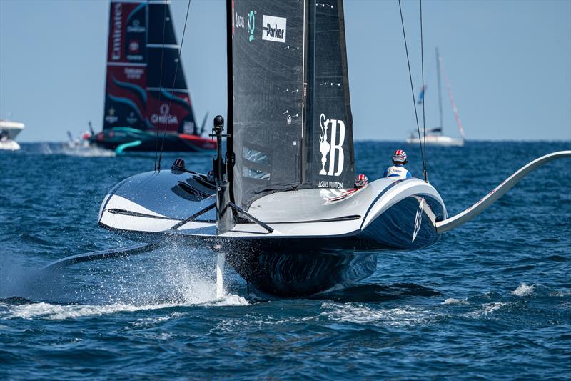 Emirates Team New Zealand vs. New York Yacht Club American Magic on Louis Vuitton Cup Round Robin Day 9 - 9th September 2024 - photo © Ricardo Pinto / America's Cup