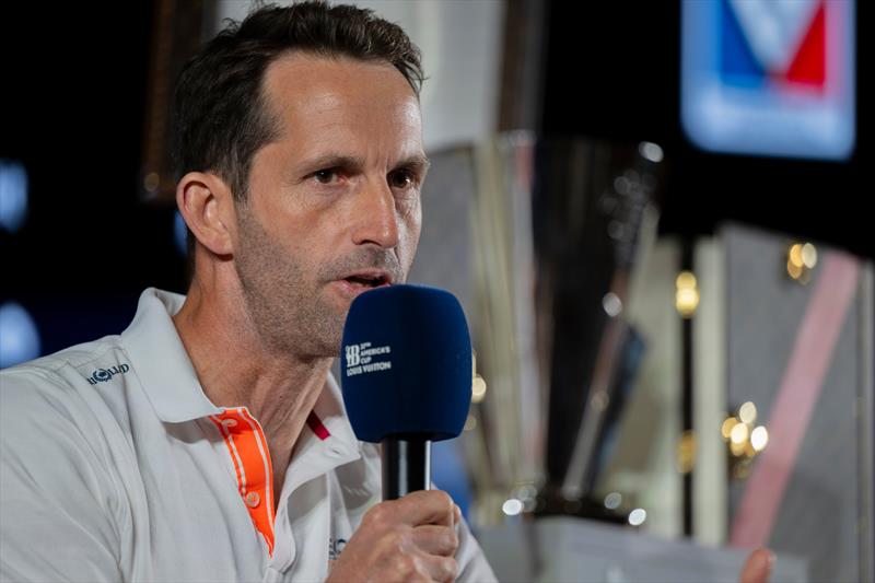 Ben Ainslie, INEOS BRITANNIA - Louis Vuitton Cup, Semi Finals: Press Conference - photo © Ricardo Pinto / America's Cup