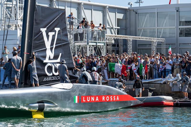Luna Rossa - Day 1 - Semi-Finals - Louis Vuitton Cup - Day 10 - September 14, 2024 - Barcelona - photo © Ian Roman / America's Cup