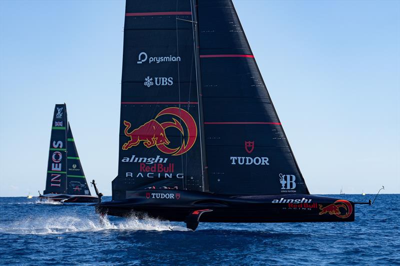 Alinghi Red Bull Racing - Day 1 - Semi-Finals - Louis Vuitton Cup - Day 10 - September 14, 2024 - Barcelona - photo © Ian Roman / America's Cup