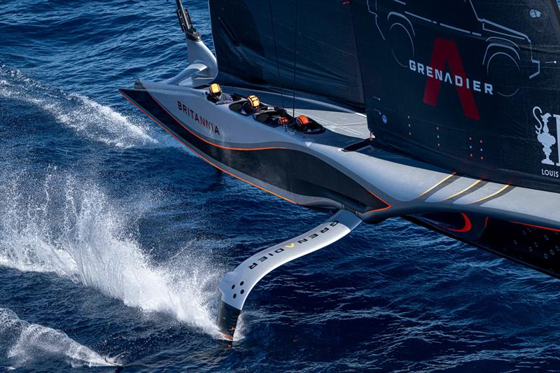 INEOS Britannia - Day 1 - Semi-Finals - Louis Vuitton Cup - Day 10 - September 14, 2024 - Barcelona - photo © Ricardo Pinto / America's Cup