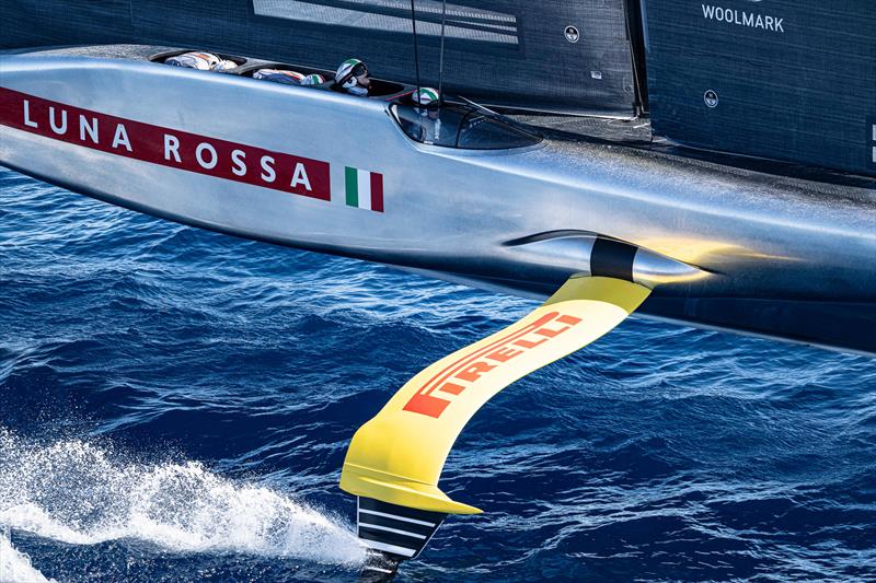 Luna Rossa Prada Pirelli - Day 1 - Semi-Finals - Louis Vuitton Cup - Day 10 - September 14, 2024 - Barcelona - photo © Ricardo Pinto / America's Cup