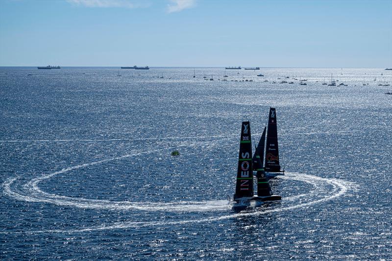 Day 1 - Semi-Finals - Louis Vuitton Cup - Day 10 - September 14, 2024 - Barcelona - photo © Ricardo Pinto / America's Cup