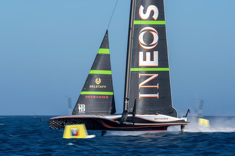 INEOS Britannia - Race 1 - Finals Louis Vuitton Cup - Day 15 - September 26, 2024 - Barcelona - photo © Ian Roman / America's Cup