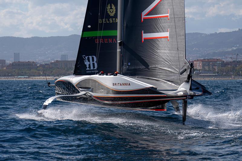 INEOS Britannia - Race 1 - Finals Louis Vuitton Cup - Day 15 - September 26, 2024 - Barcelona - photo © Ian Roman / America's Cup