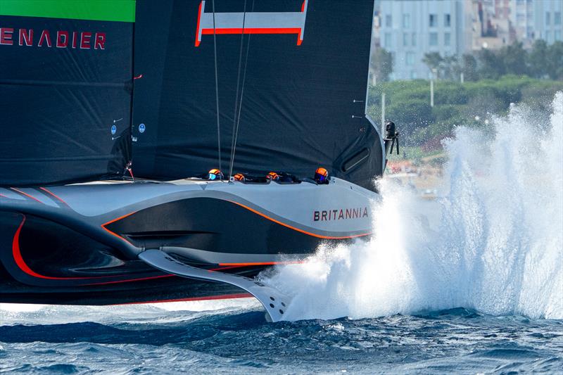INEOS Britannia - Louis Vuitton Cup - Final - Race Day 5 - October 1, 2024 - photo © Ian Roman / America's Cup