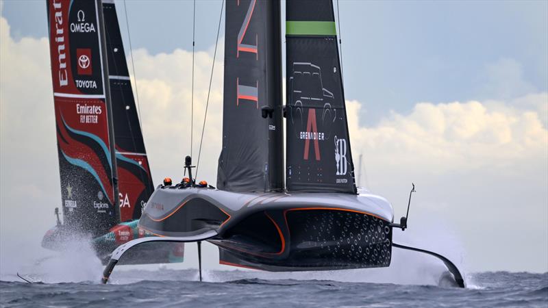 Louis Vuitton 37th America's Cup Race 7 - October 18, 2024 - photo © David Maynard / www.alleycatphotographer.com