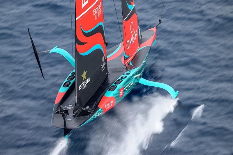 Emirates Team NZ  - Race 7 & 8 - Louis Vuitton 37th America's Cup, Race Day 5 - October 18, .2024 - photo © Ricardo Pinto / America's Cup
