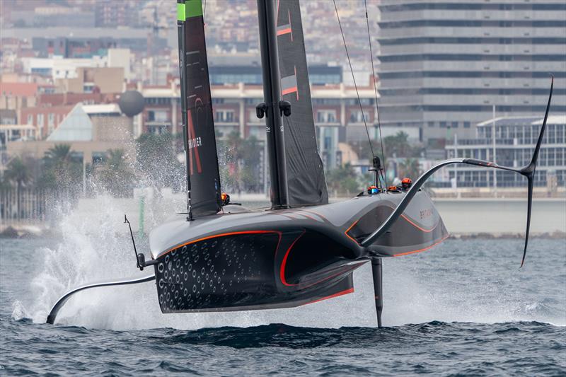 INEOS Britannia, Day 3 of AC 37-  Barcelona. - 14 October 2024 - photo © Ian Roman / America's Cup