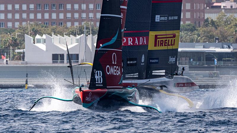 2024's Jesus Lizards of sailing are back for the Naples America's Cup - Barcelona - August 19, 2024 photo copyright Ian Roman / America's Cup taken at Real Club Nautico de Barcelona and featuring the AC75 class