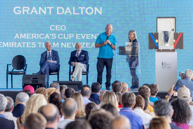 America's Cup Events announce a strategic collaboration agreement with the Italian Marine Industry Association, Confindustria Nautica photo copyright Carlo Borlenghi taken at  and featuring the AC75 class