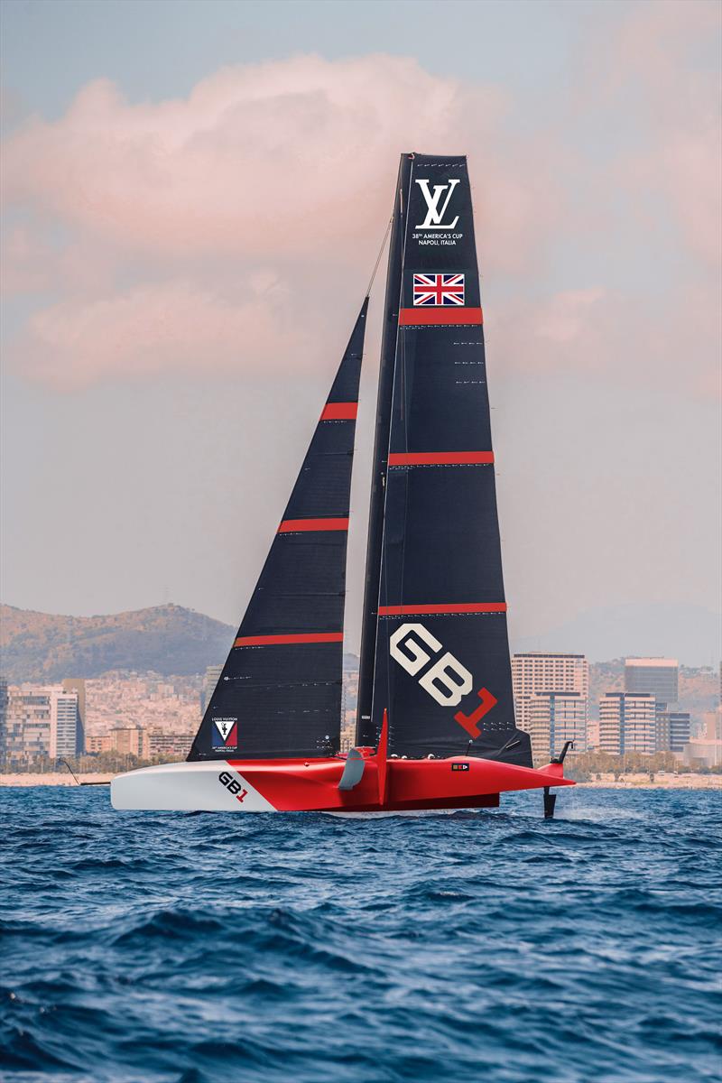 Britain's America's Cup Team unveils 'GB1' identity photo copyright GB1 taken at  and featuring the AC75 class