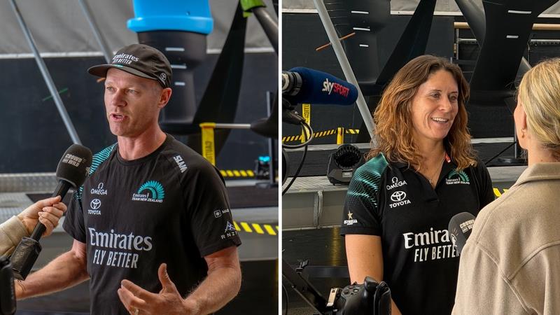 Emirates Team New Zealand - AC75 - March 9, 2026 - Auckland - photo © James Somerset / Emirates Team New Zealand