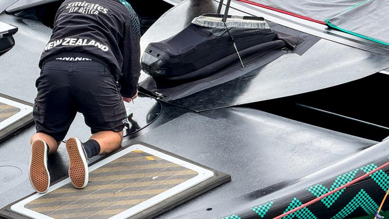 Emirates Team NZ - First Sail - March 13, 2026 - Auckland - photo © Richard Gladwell - Sail-World.com/nz