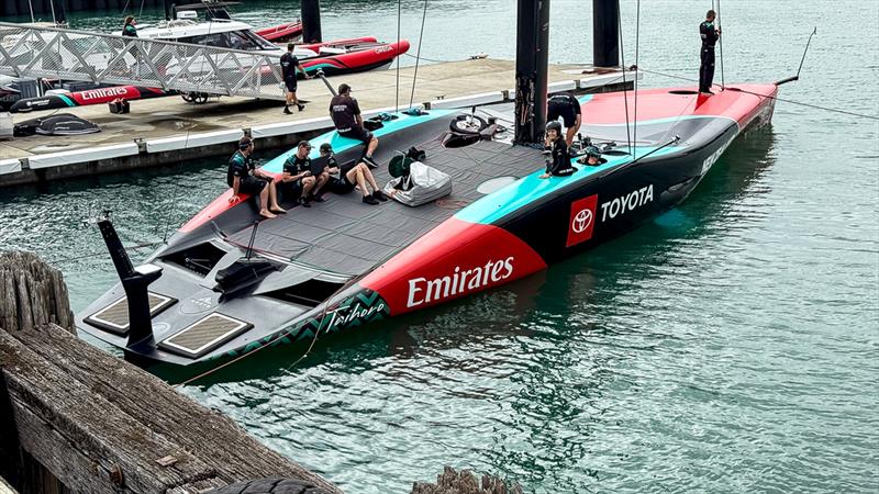 Emirates Team NZ - First Sail - March 13, 2026 - Auckland - photo © Richard Gladwell - Sail-World.com/nz