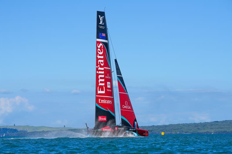  Emirates Team New Zealand, Taihoro, AC75, Day 4 - March 21, 2026 - photo © Sam Thom / America's Cup