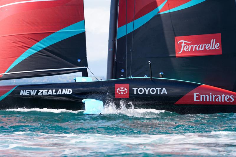Speed build - Emirates Team New Zealand, Taihoro, AC75, Day 5 - March 23, 2026 - photo © Sam Thom / America's Cup Recon