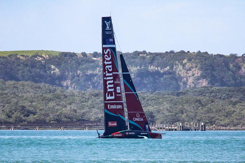 Emirates Team New Zealand - AC75, Day 7 - March 27, 2026 - photo © Richard Gladwell / Sail-World.com/nz